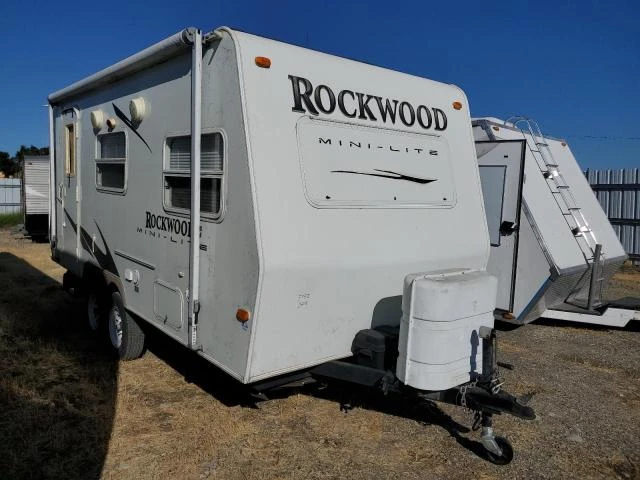 2008 FOREST RIVER ROCKWOOD LITE WEIGHT TRAILERS