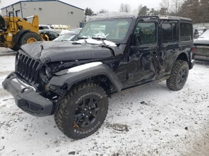 Wrecked & Salvage Jeep Wrangler for Sale: Repairable Car Auction |  