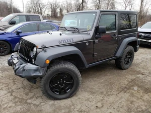 Wrecked & Salvage Jeep Wrangler for Sale: Repairable Car Auction |  